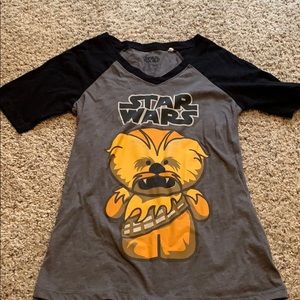 Cartoon Chewbacca shirt